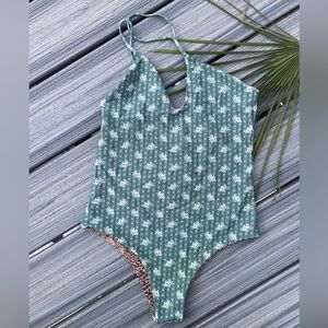 ACACIA - Selah Asymmetrical Full Piece Swimsuit in Punahele - L